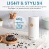 imageAroma Housewares Mini Coffee Grinder and Electric Herb Grinder with 304 Stainless Steel Grinding Blades and a Seethrough Lid 40 g White 40g