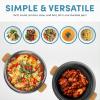 imageAroma Stainless Steel Hot Pot Silver ASP600 5 quart2in1
