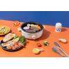 imageAroma Stainless Steel Hot Pot Silver ASP600 5 quart2in1