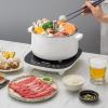 imageAroma Stainless Steel Hot Pot Silver ASP600 5 quartAuto Lift