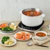imageAroma Stainless Steel Hot Pot Silver ASP600 5 quartAuto Lift