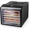 imageAroma Housewares  AFD815B Aroma Housewares Professional 6 Tray Food Dehydrator BlackBlack