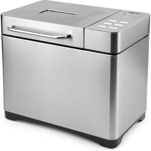 imageAroma Housewares Professional 2 lb Digital Bread Maker 17 Preset Functions and 3 Crust Colors Automatic Fruit ampamp Nut Dispenser Stainless Steel ABM270 silver
