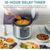 imageAROMA Digital Rice Cooker 4Cup Uncooked  8Cup Cooked Steamer Grain Cooker Multicooker 2 Qt Stainless Steel Exterior ARC914SBDProfessional 4 Cup Uncooked  8 Cup Cooked Gray