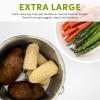 imageAroma Housewares 20 Cup Cooked 10 cup uncooked Digital Rice Cooker Slow Cooker Food Steamer SS Exterior ARC150SBBlackSmart Carb