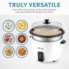 imageAroma Housewares 32Cup Cooked 16Cup UNCOOKED Pot Style Rice Cooker ARC7216NG  WhiteRice Cooker