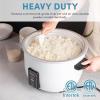 imageAroma Housewares 60Cup Cooked 30Cup UNCOOKED Commercial Rice Cooker ARC1033EWhite30Cup
