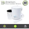 imageAroma Housewares MRC903D Mi 3Cup Cooked 15Cup UNCOOKED Digital Cool Touch Mini Rice CookerWhiteWhite