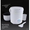 imageAroma Housewares MRC903D Mi 3Cup Cooked 15Cup UNCOOKED Digital Cool Touch Mini Rice CookerWhiteWhite
