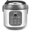 imageAROMA Digital Rice Cooker 4Cup Uncooked  8Cup Cooked Steamer Grain Cooker Multicooker 2 Qt Stainless Steel Exterior ARC914SBDProfessional 4 Cup Uncooked  8 Cup Cooked Gray