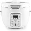 imageAROMA Professional Digital Rice Cooker 10Cup Uncooked  20Cup Cooked Slow Cooker Multicooker Steamer Oatmeal Cooker Auto Keep Warm SautthenSimmer 4 Qt White ARC1230W