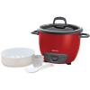 imageAroma Housewares 14Cup Cooked 7Cup UNCOOKED Pot Style Rice Cooker and Food Steamer ARC7471NGR  RedRed