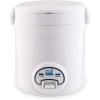 imageAroma Housewares MRC903D Mi 3Cup Cooked 15Cup UNCOOKED Digital Cool Touch Mini Rice CookerWhiteWhite
