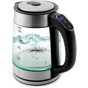 imageAROMA Professional 17L  7Cup Digital Glass Water Kettle AWK170D