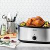 imageAROMA 22Qt Roaster Oven with self basting lid stainless steelRoaster Oven