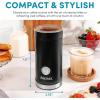 imageAROMA 4in1 Cold ampamp Warm Milk Frother and Steamer with AutoOff OneTouch Controls 200ml