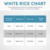 imageAROMA Rice Cooker 2Cup Uncooked  4Cup Cooked Steamer Grain Cooker Soup Maker Oatmeal Cooker Auto Keep Warm 1 Qt White ARC3021NG