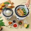 imageAroma Housewares 6Cup Cooked 3Cup UNCOOKED PotStyle Rice Cooker ARC743G  White10 Cups UNCOOKED