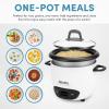 imageAroma Housewares 6Cup Cooked 3Cup UNCOOKED PotStyle Rice Cooker ARC743G  White3 Cups UNCOOKED