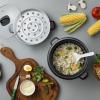 imageAroma Housewares 6Cup Cooked PotStyle Rice Cooker and Food Steamer Black ARC7431NGBBlack