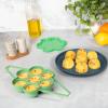 imageAroma Housewares AAC002 Egg Bite Mold 7 small cups Green