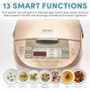 imageAroma Housewares ARC6106 Aroma Professional 6 Cups Uncooked Rice Slow Cooker Food Steamer MultiCooker ChampagneClassic