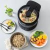imageAroma Housewares ARC6106 Aroma Professional 6 Cups Uncooked Rice Slow Cooker Food Steamer MultiCooker ChampagneGlass Pot
