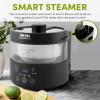 imageAroma Housewares ARC6106 Aroma Professional 6 Cups Uncooked Rice Slow Cooker Food Steamer MultiCooker ChampagneGlass Pot