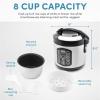 imageAroma Housewares ARC954SBD Cooker 4Cup Uncooked rice Black4Cup Uncooked rice