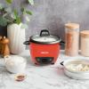 imageAroma Housewares Aroma 6cup cooked 15 Qt One Touch Rice Cooker White ARC363NG 6 cup cooked 3 cup uncook 15 QtRed