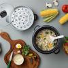 imageAroma Housewares Aroma 6cup cooked 15 Qt One Touch Rice Cooker White ARC363NG 6 cup cooked 3 cup uncook 15 QtRed
