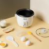 imageAroma Housewares Aroma 6cup cooked 15 Qt One Touch Rice Cooker White ARC363NG 6 cup cooked 3 cup uncook 15 QtRice Cooker