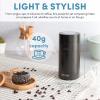 imageAroma Housewares Mini Coffee Grinder and Electric Herb Grinder with 304 Stainless Steel Grinding Blades and a Premium Clear Lid 40 g