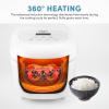 imageAroma Housewares Professional 8Cups Cooked  2Qt 360 Induction Rice Cooker ampamp Multicooker ARC7604 WhiteWhite