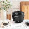 imageAroma Professional ARC1230B Grain OatmealSlow Cooker Saute Steam Timer 10 Cup Uncooked20 Cup Cooked BlackBlack
