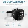 imageAroma Professional ARC1230B Grain OatmealSlow Cooker Saute Steam Timer 10 Cup Uncooked20 Cup Cooked BlackBlack