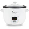 imageAroma Housewares 15Qt Rice ampamp Grain Cooker ARC363NGBBlack6Cup Cooked  3Cup UncookedWhite