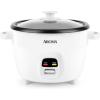 imageAroma Housewares 6Cup Cooked 3Cup UNCOOKED PotStyle Rice Cooker ARC743G  White10 Cups UNCOOKED