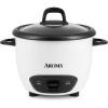 imageAroma Housewares 6Cup Cooked 3Cup UNCOOKED PotStyle Rice Cooker ARC743G  White3 Cups UNCOOKED