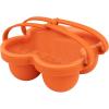 imageAroma Housewares AAC001 Egg Bite Mold 4 small cups Orange