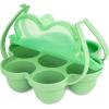 imageAroma Housewares AAC002 Egg Bite Mold 7 small cups Green