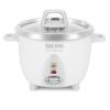 imageAroma Housewares Select Stainless Rice Cooker ampamp Warmer with Uncoated Inner Pot 14Cupcooked  3Qt ARC757SG6Cupcooked  13Qt