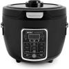imageAroma Professional ARC1230B Grain OatmealSlow Cooker Saute Steam Timer 10 Cup Uncooked20 Cup Cooked BlackBlack