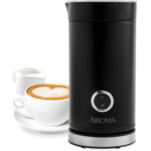 imageAROMA 4in1 Cold ampamp Warm Milk Frother and Steamer with AutoOff OneTouch Controls 200ml