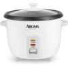 imageAROMA 20Cup Cooked  5Qt Rice ampamp Grain Cooker ARC390NGP ampamp Aroma 6cup cooked 15 Qt One Touch Rice Cooker White ARC363NG 6 cup cooked 3 cup uncook 15 Qt