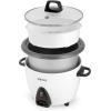 imageAroma Housewares ARC360NGP 20Cup PotStyle Rice Cooker ampamp Food Steamer White ampamp 14Cup Cooked 7Cup UNCOOKED Pot Style Rice Cooker and Food Steamer ARC7471NGR RedWhite