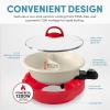 imageAroma Housewares ASP138RC Hot Pot 25 Quarts Red