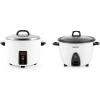 imageAroma Housewares Commercial Rice Cooker and Food Steamer Bundle ARC1033E  ARC360NGP30Cup