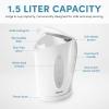 imageAroma Housewares with EasyPour Handle and DripFree Spout in White and Grey Water Kettle 15Liter