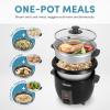 imageAROMA 12Cup Digital Rice ampamp Grain Multicooker and Aroma 3 Uncooked6 Cups Cooked Rice Cooker Bundle